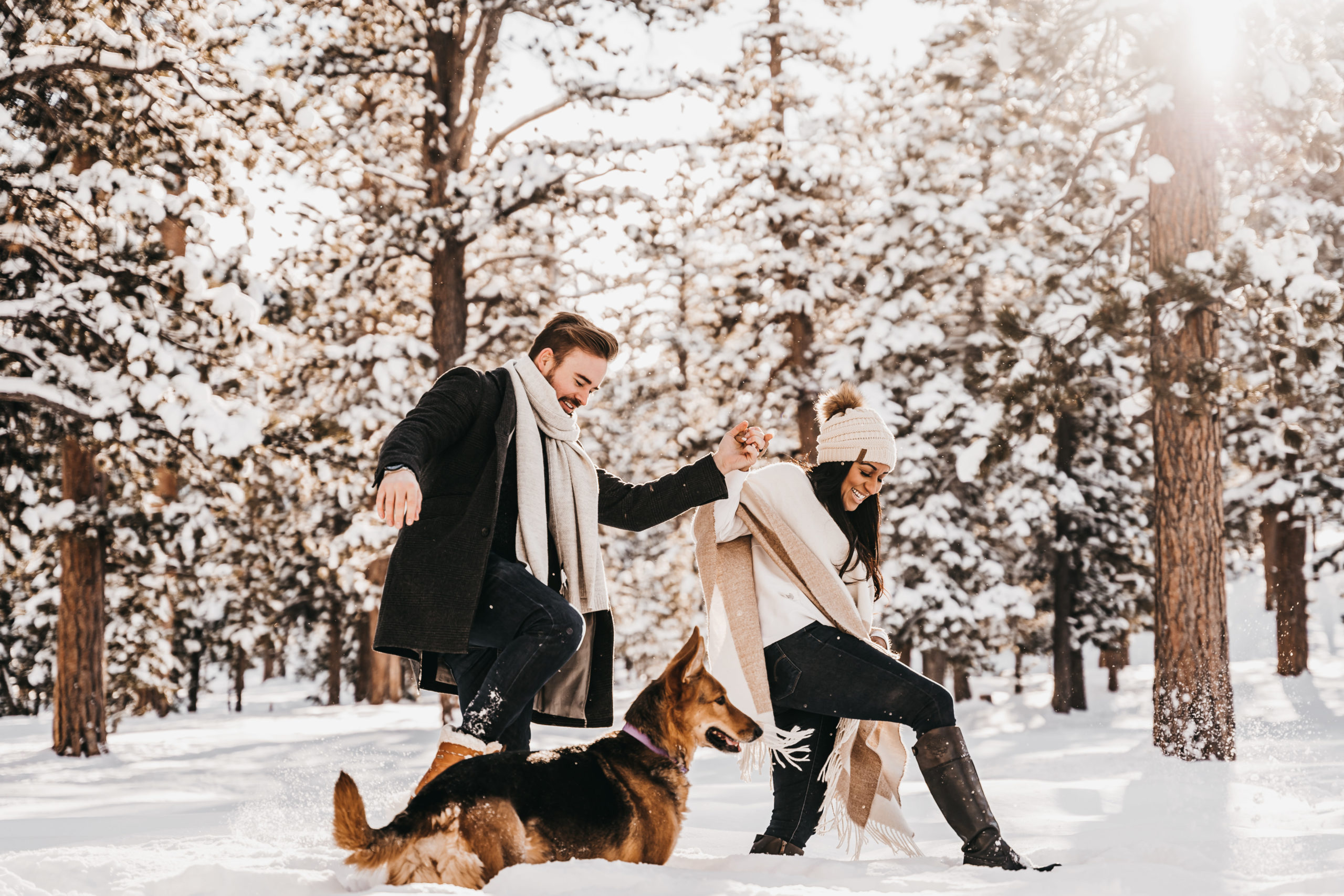 Mt. Charleston Engagement Session | The Combs Creative