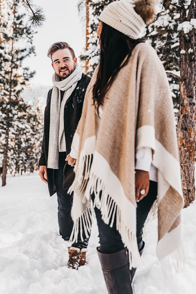 happy couple at their dream photoshoot