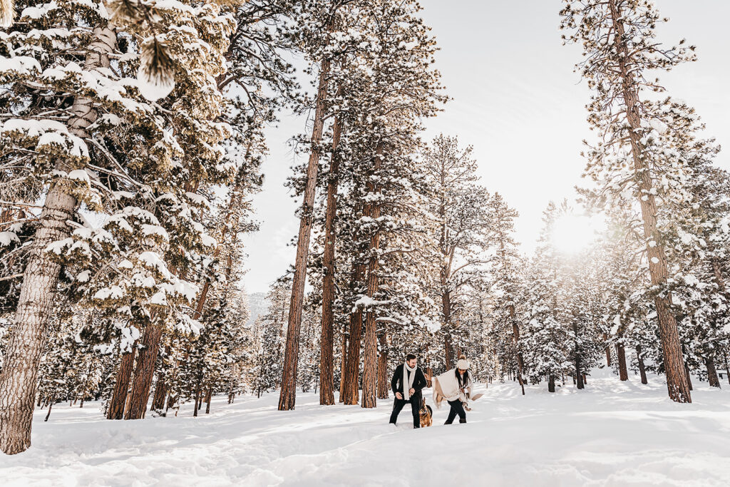 How To Prep for Your Winter Engagement Session In The Mountains