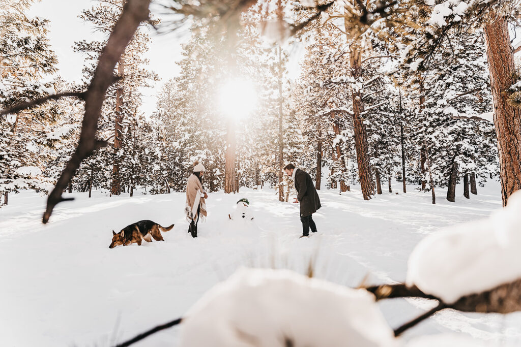 How To Prep for Your Winter Engagement Session In The Mountains