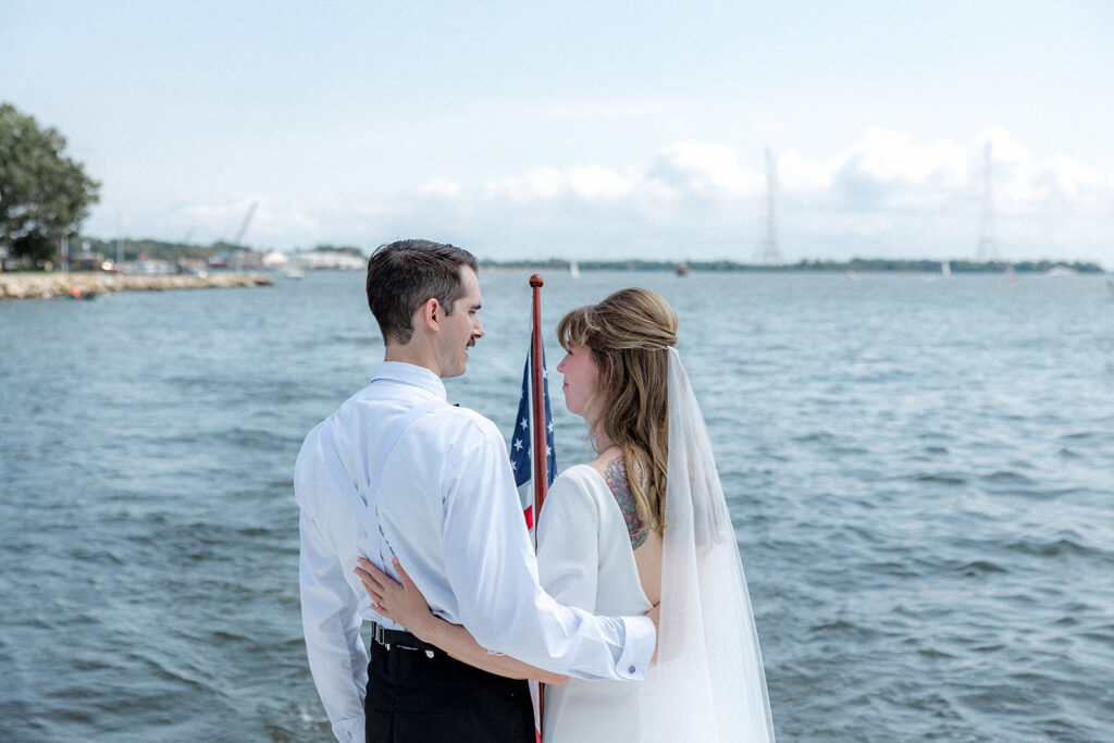 couple heading to their dream ceremony in maryland