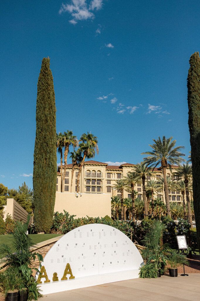 stunning wedding venue in las vegas