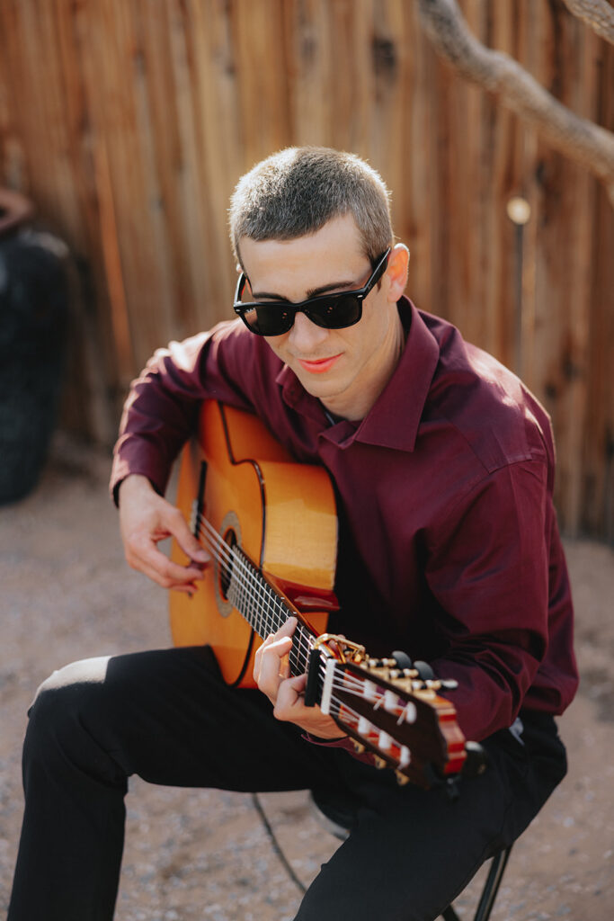 Live music at the wedding ceremony