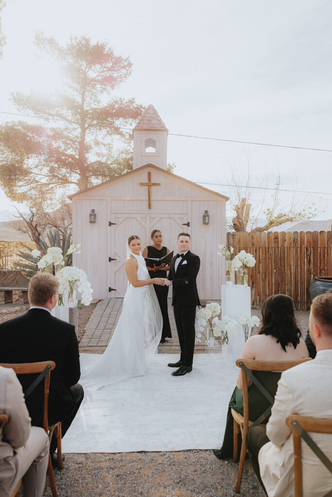 Editorial Meets Effortless at This Intimate Las Vegas Wedding