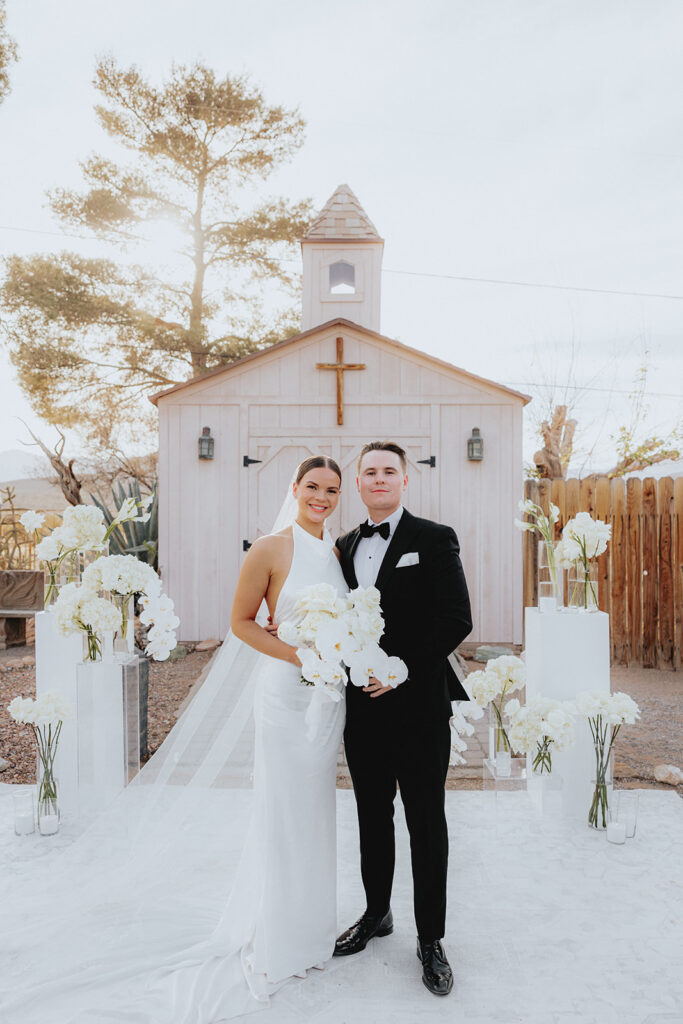 Editorial Meets Effortless at This Intimate Las Vegas Wedding