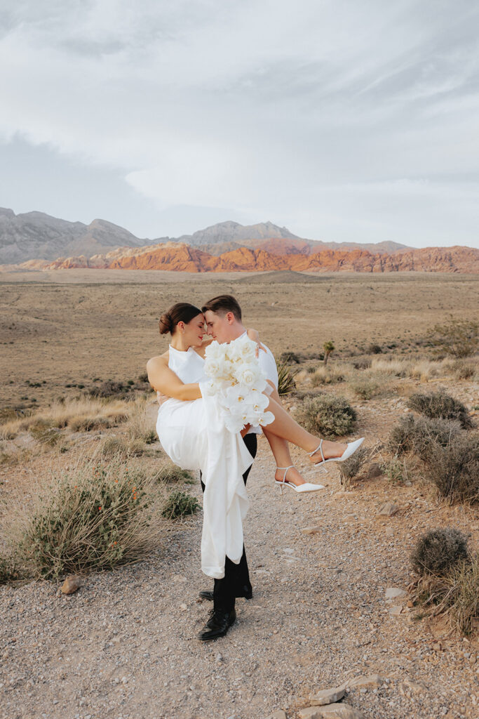 Cute picture of the newlyweds