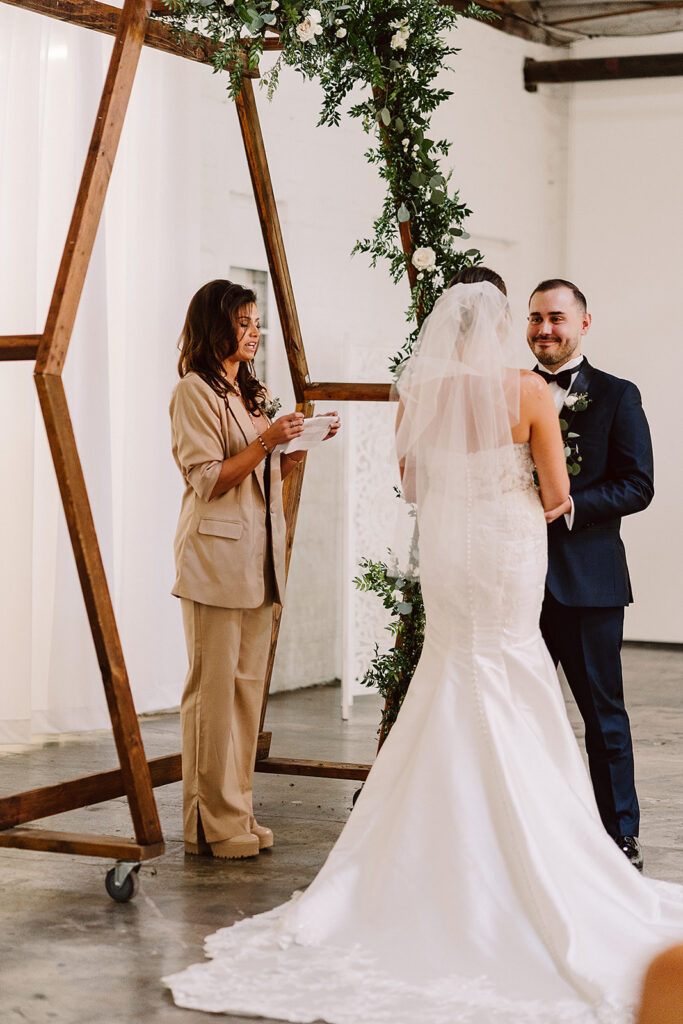couple at their dream ceremony