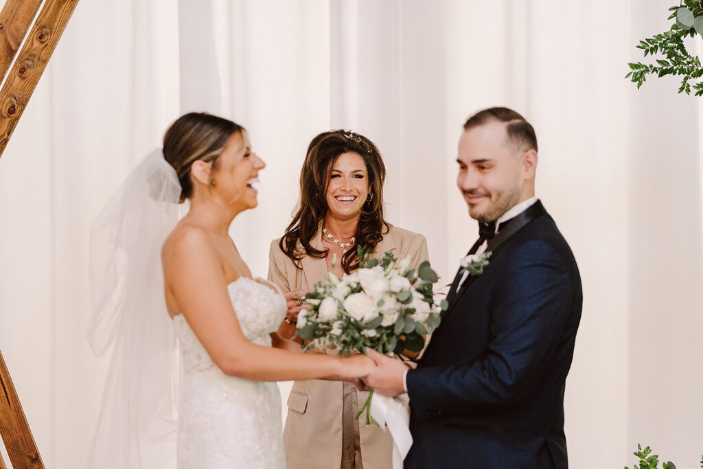 couple emotional at their dream ceremony